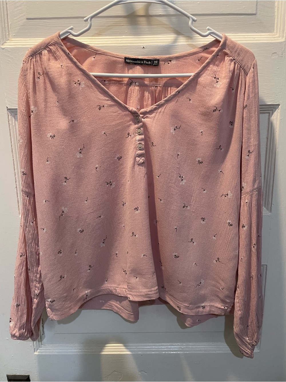 Abercrombie & Fitch Pink Floral Top,
